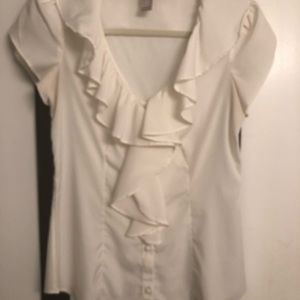 BANANA REPUBLIC Ivory Shirt